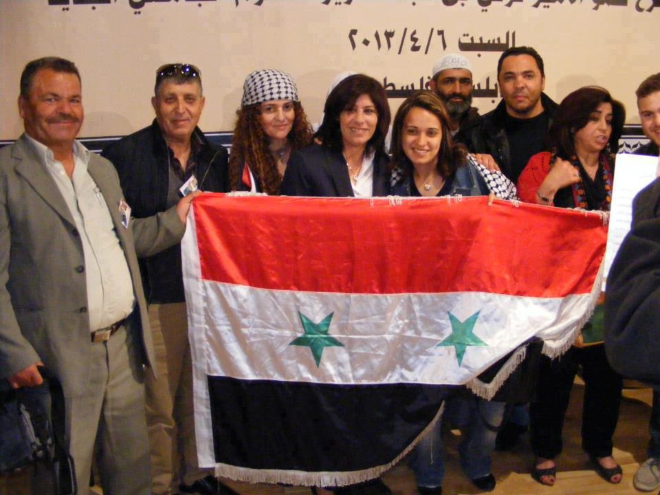 الرفيق خالده جرار عضو المكتب السياسي للجبهه الشعبيه والأسيرة المحررة الرفيقه ورود القاسم والدكتور في جامعة النجاح حسين مشاقي الرفيق خالده جرار عضو المكتب السياسي للجبهه الشعبيه والأسيرة المحررة الرفيقه ورود القاسم والدكتور في جامعة النجاح حسين مشاقي